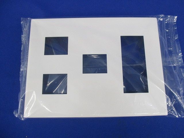 コンセントプレート3+1+2コ用(8枚入)(ホワイト) WTF8076