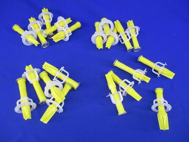 インサート ダンネツサート一撃アーム付W3/8×5030(20個入)(イエロー)(汚れ有) M-20GD