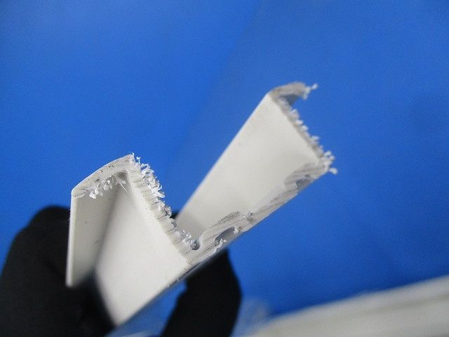 埋込用フレーム(切断品1.5m×2個入)(白) DH0260