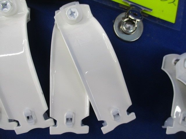 ダクトクリップセット(ステンレス)(サイズ混在5個入)(ミルキーホワイト) DC-7075M他