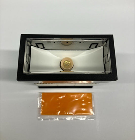 長角形記名表示灯,１灯用全面照光(橙色),トランス付 AC200〜220V LED MDMHG481-2 OE