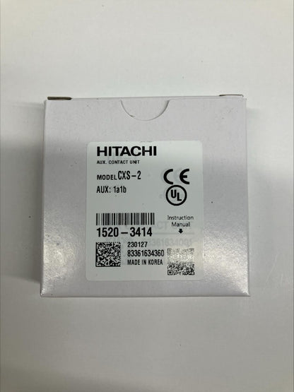 補助接点ユニット CXS-2 1a1b