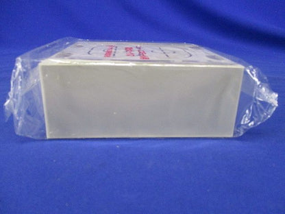 ニュー・エフモール付属品-露出ボックス(2個用・深型・ミルキーホワイト) SFBF23