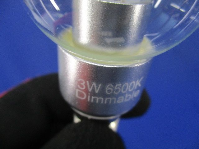 キャンドルランプ E17(昼光色)(点灯試験済) LB9517CD