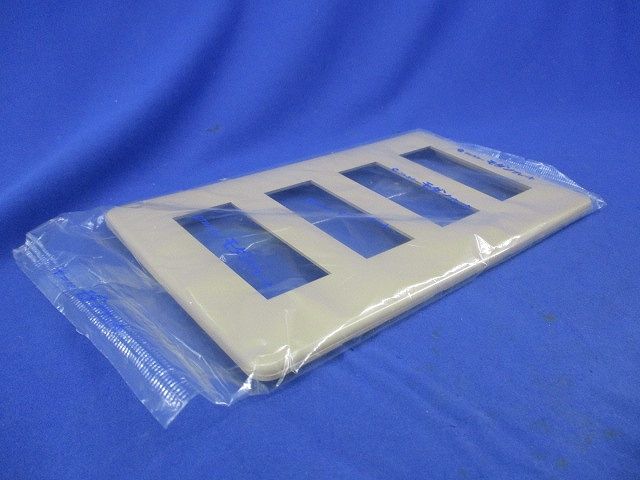 モダンプレート12コ用(ダークベージュ)(4枚入)National WN6012