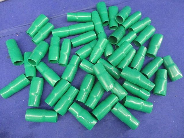 絶縁キャップ(緑)(約50個入)(キズ･汚れ有) TIC-150