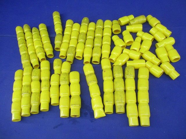 絶縁キャップ(約90個入)(黄)(キズ･汚れ有) TIC-200