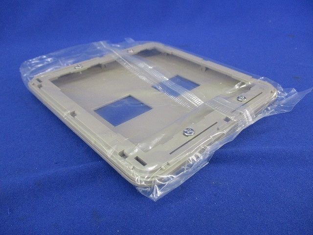 コンセントプレート2コ用(10枚入)(利休色)National WTF7072G