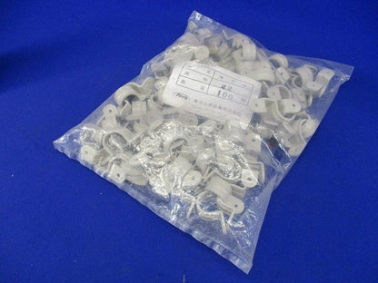 サドル 規格22 硬質ビニル電線管用付属品 100個入 22-100