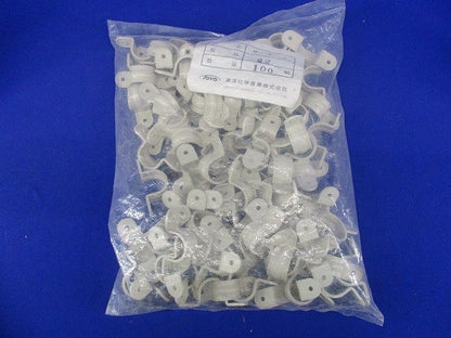 サドル 規格22 硬質ビニル電線管用付属品 100個入 22-100