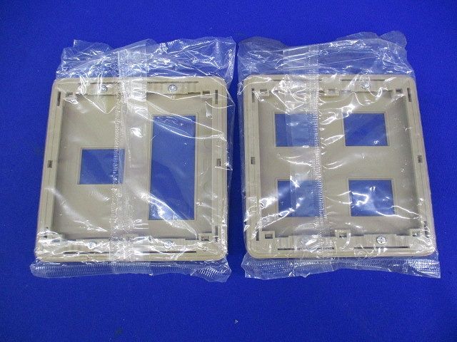 モダンプレート4コ用セット(混在12枚入)(ダークベージュ)National WN6004他