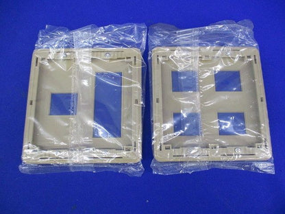 モダンプレート4コ用セット(混在12枚入)(ダークベージュ)National WN6004他