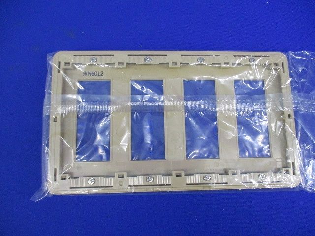 モダンプレート12コ用(ダークベージュ)(12枚入)(新品未開封)National WN6012