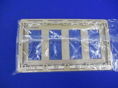 モダンプレート12コ用(ダークベージュ)(12枚入)(新品未開封)National WN6012