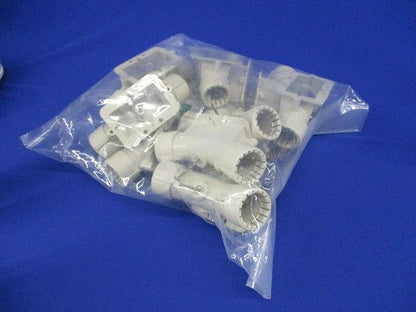 PF管用スクリュー釘付送りエンド(Gタイプ) ベージュ 10個入 MFSE-16WGK-10