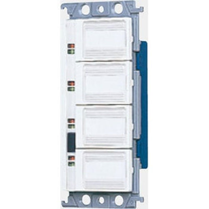 スイッチ 4コ用 光アドレス設定式 コスモ形 ホワイト WRT5504WK