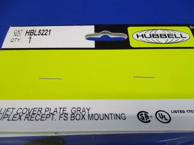 プレート 全天候型 グレー 2個用 HBL5221