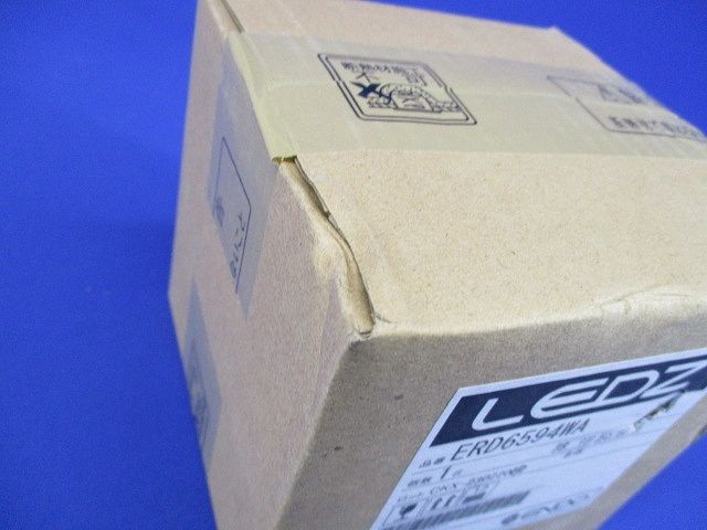 LEDベースダウンライト 浅型白コーン ナチュラルホワイト 4000K 白 電源ユニット別売 ERD6594WA