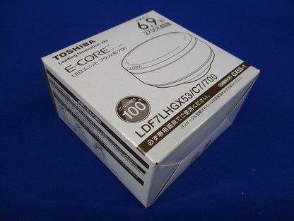 LED電球 ユニットフラット形 700 φ75 広角 電球色 2700K LDF7LHGX53/C7/700