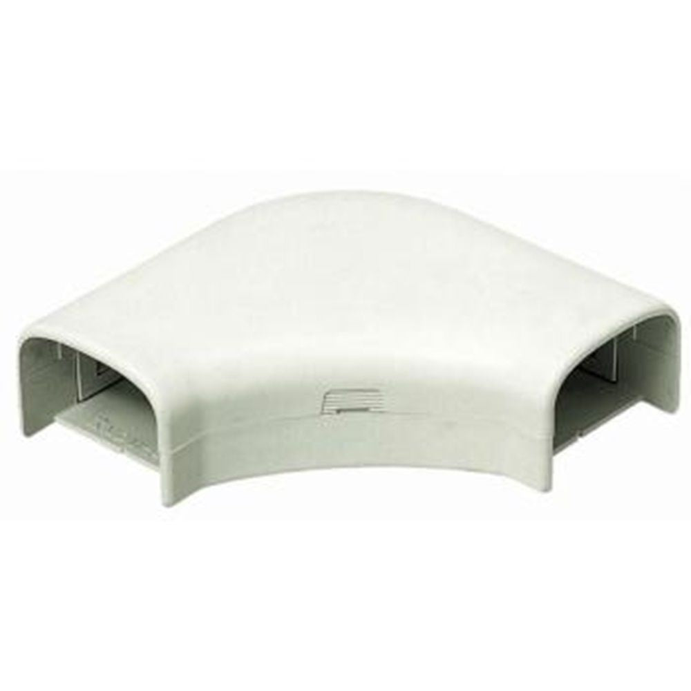 モールダクト用ダクト曲ガリ 40型 ミルキーホワイト MDM-40M