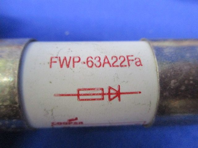 電圧保護用電子部品円筒形ヒューズ(2個入) FWP-63A22Fa