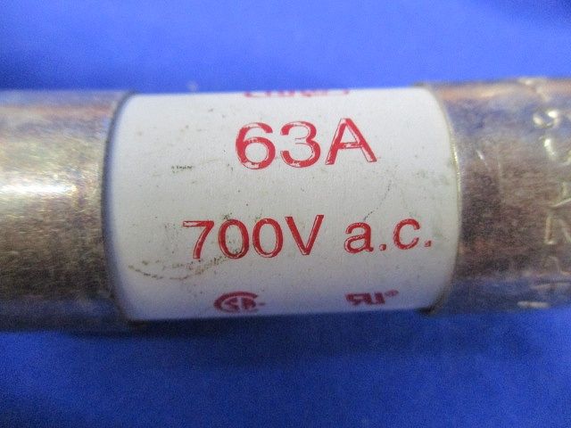 電圧保護用電子部品円筒形ヒューズ(2個入) FWP-63A22Fa