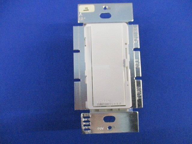 500ワット ライティングコントローラー 白熱灯専用(プレート付)(ホワイト) DV-503P-JA