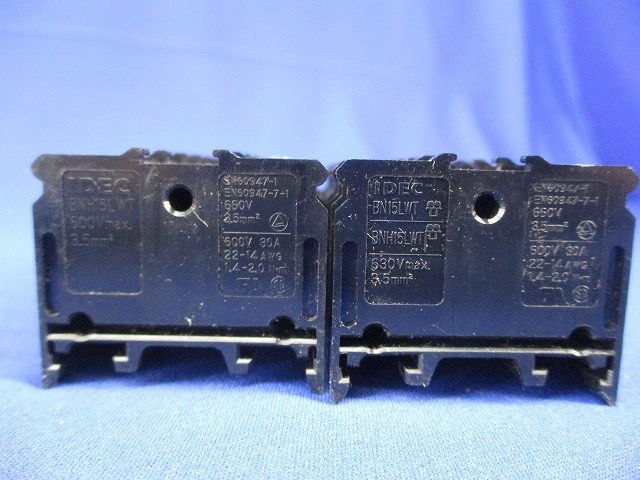 端子台エンドプレート混在セット(計52個入) BN15LWT他