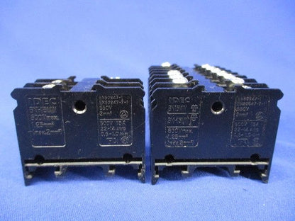 端子台エンドプレート混在セット(計52個入) BN15LWT他