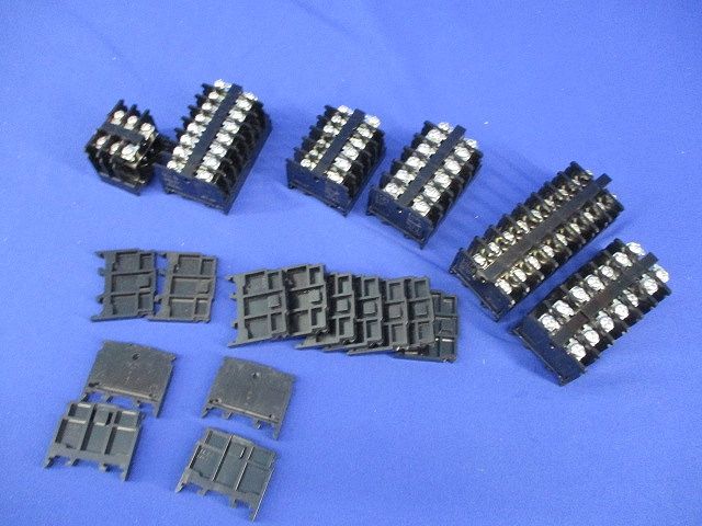 端子台エンドプレート混在セット(計52個入) BN15LWT他