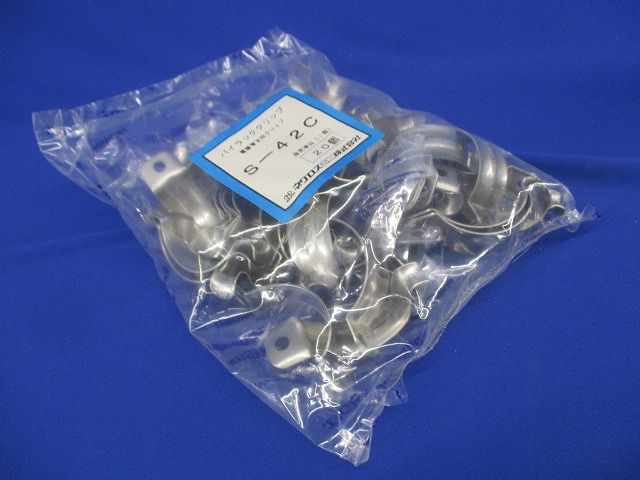 パイラッククリップ 電線管支持クリップ ステンレス製 20個入 S-42C-20