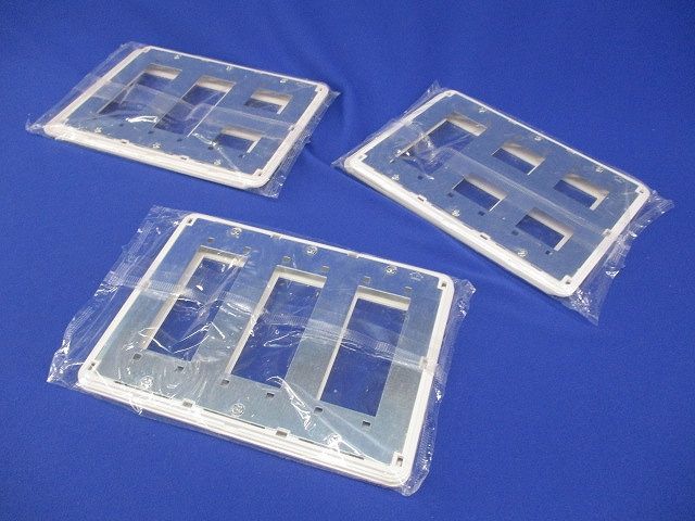 簡易耐火プレートセット(混在3個入)(ニューホワイト) WDG5427H他