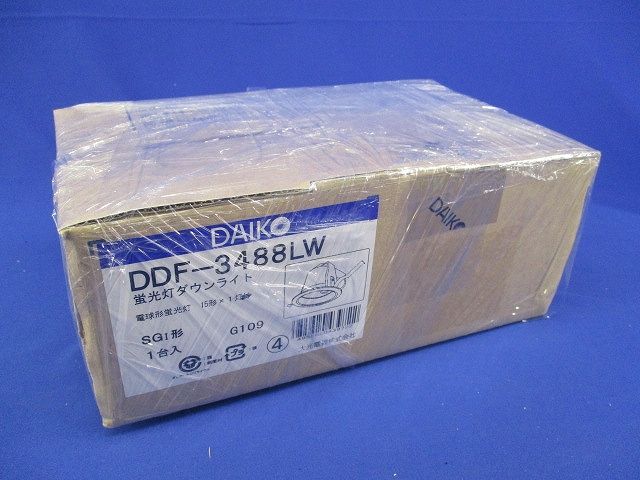 蛍光灯ダウンライトφ100 DDF-3488LW