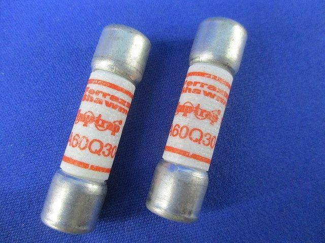 高速ブロー半導体カートリッジヒューズ(2個入) A60Q30-2