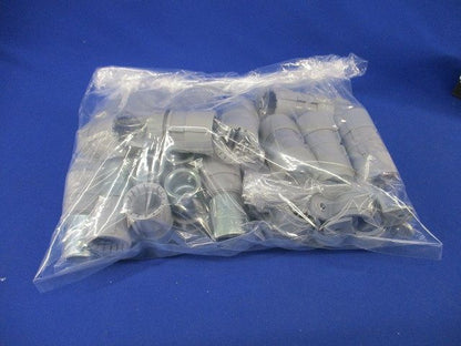 PF管付属品セット(混在33個入)(グレー)(汚れ有) MFSK-16G他