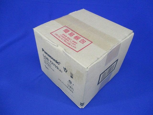 パネルミナベースダウンライト60形相当 2700K LED/電源ユニット内蔵 調光不可 LGB72703LE1