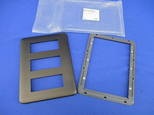 グレーシアシリーズ Fプレート コンセント用プレート(ダークブラウン)National WTV6209