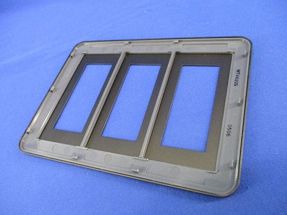 グレーシアシリーズ Fプレート コンセント用プレート(ダークブラウン)National WTV6209