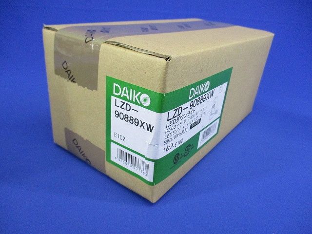 LEDグレアレスユニバーサルダウンライト φ75 ランプ別売 調光器別売 LZD-90889XW