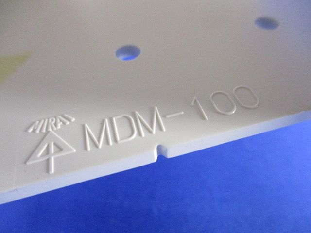 ダクト曲ガリ(ミルキーホワイト)(キズ･汚れ有) MDM-100