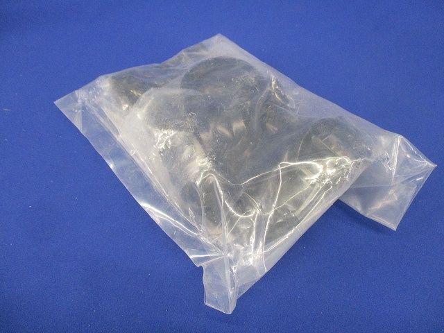 PF管ステンレス片サドル 取付金具付 黒色 10個入 SSKT-DF36K-10