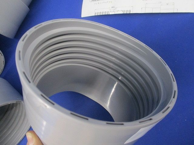 フレキシブルダクトφ100用(1組) TDV-1FP8