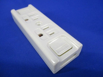 接地15A露出ダブルコンセント 仮設用 WK1512K