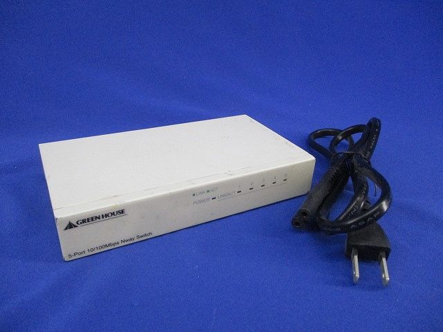 電源内蔵5ポートスイッチングハブ GH-EHS5MIN