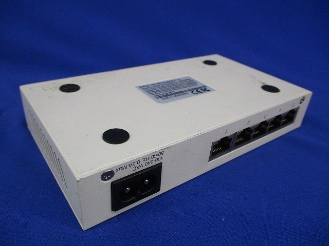 電源内蔵5ポートスイッチングハブ GH-EHS5MIN