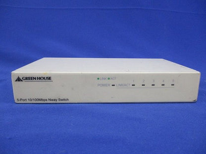 電源内蔵5ポートスイッチングハブ GH-EHS5MIN