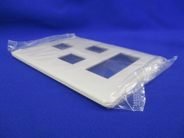 モダンプレート6コ用(6枚入)(ミルキーホワイト)National WN6086