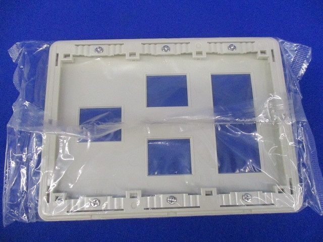 モダンプレート6コ用(6枚入)(ミルキーホワイト)National WN6086