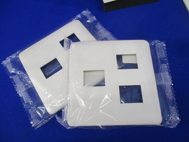 WIDEシリーズコンセントプレートセット(混在6枚入)(ホワイト) WJD-213他