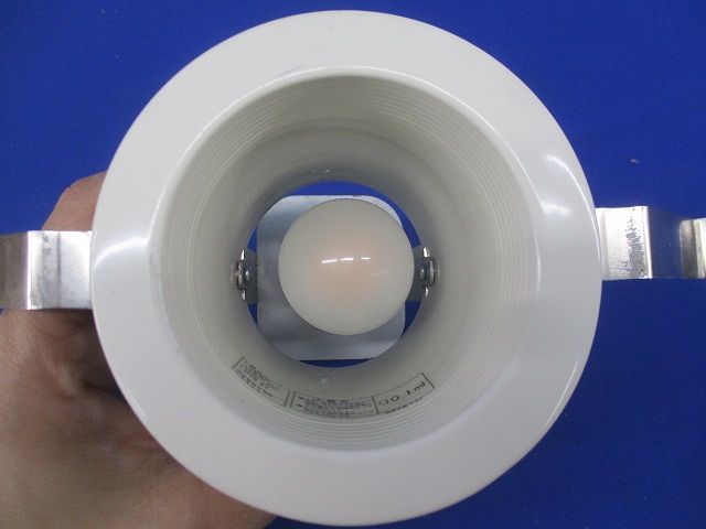 LED用ダウンライトφ75(2個入)(ランプおまけ) LEDC-21017(W)